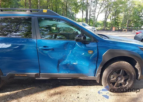 2025 Subaru Outback Wilderness из США, поврежденный, VIN 4S4BTGUD9S3103680